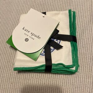 New Kate Spade x Target Embroidered Cocktail Napkins